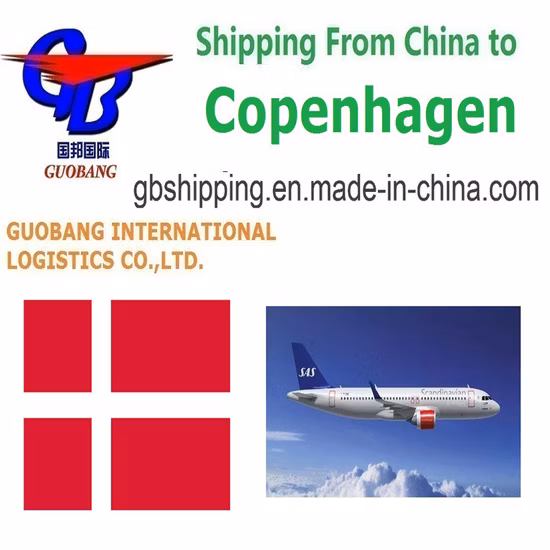 Servicios de carga aérea de China a Copenhague
